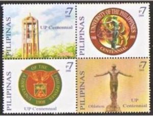 UP's Official Seal, Oblation and Centennial Logo