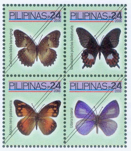 Stamps featuring Butterflies XII